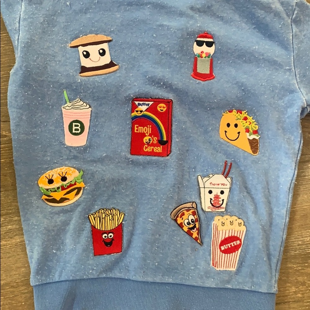 Butter super soft emoji hoody.